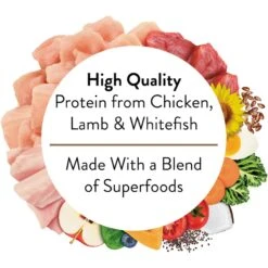 Nutro Ultra Grain-Free Trio Protein Chicken, Lamb & Whitefish Pate With Superfoods Senior Wet Dog Food Trays -Snuggle Paws 52141 PT2. AC SS1800 V1702666254