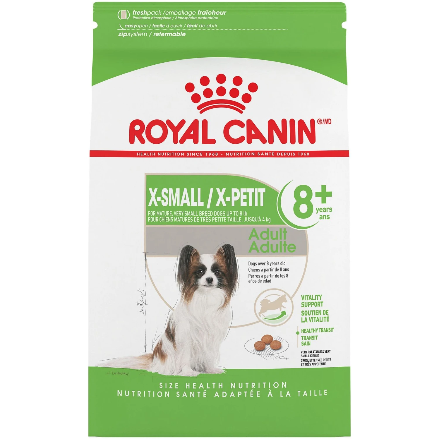 Royal Canin Size Health Nutrition X-Small Adult 8+ Dry Dog Food 3 Royal Canin Size Health Nutrition X-Small Adult 8+ Dry Dog Food