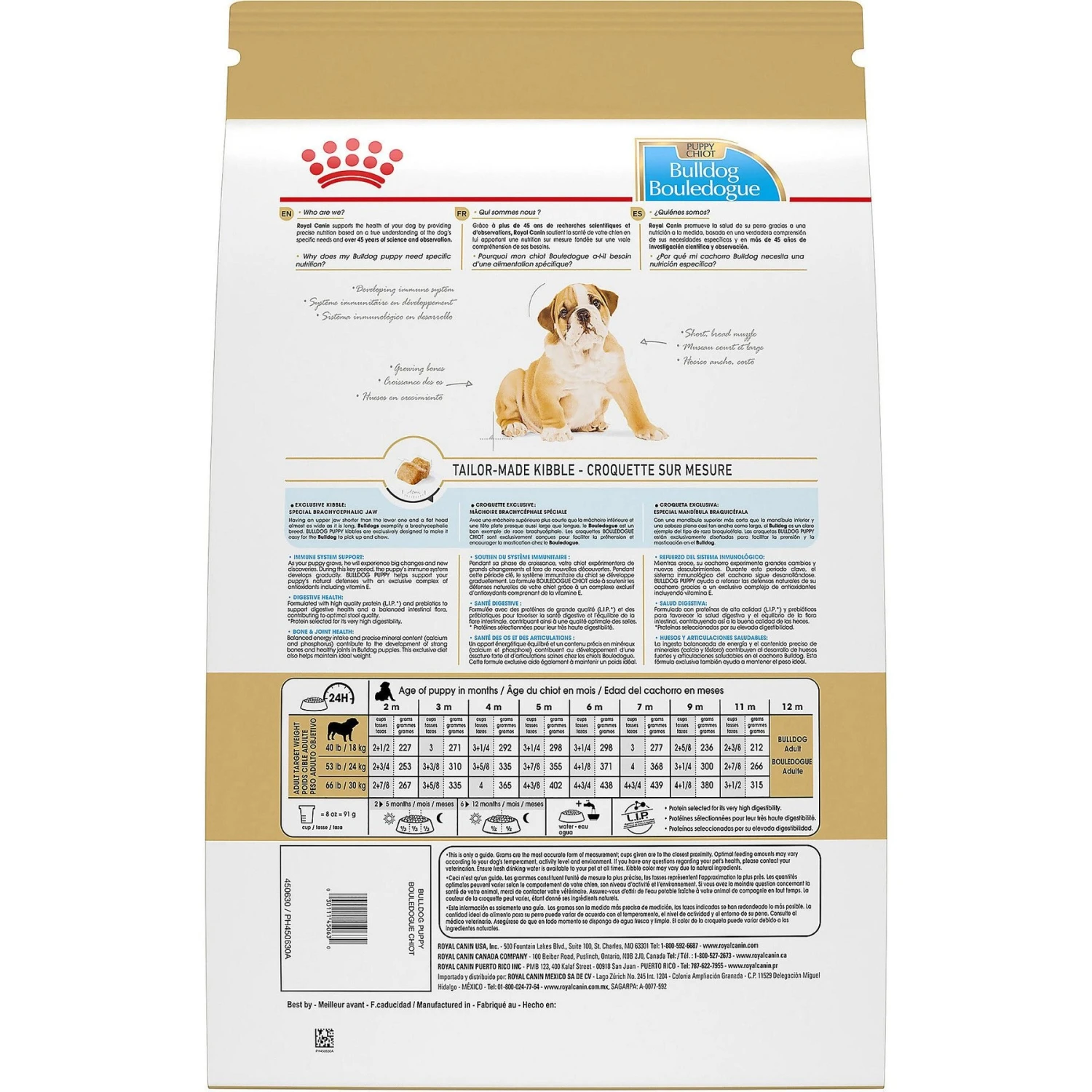 Royal Canin Breed Health Nutrition Bulldog Puppy Dry Dog Food 5 Royal Canin Breed Health Nutrition Bulldog Puppy Dry Dog Food - Image 3