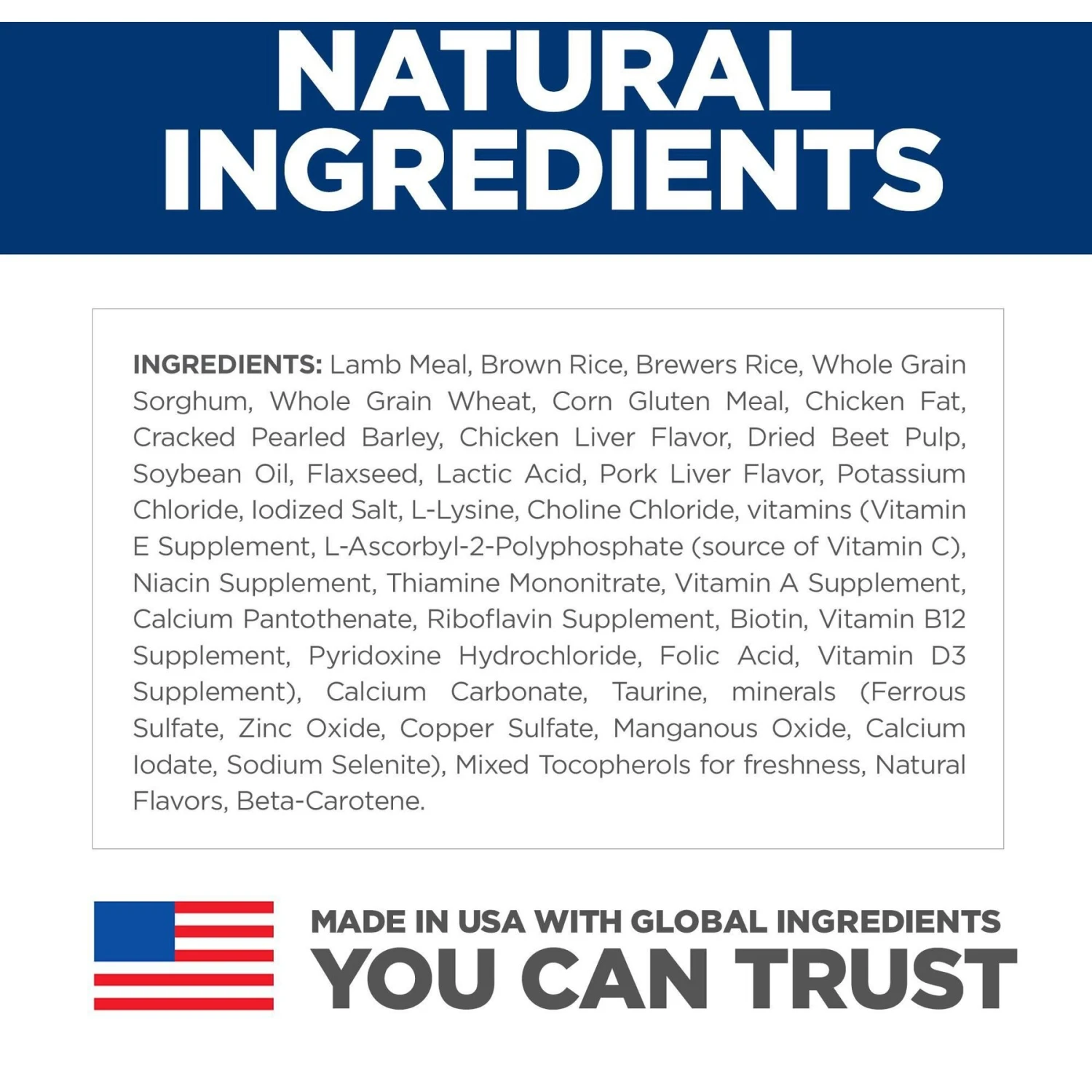 Hill's Science Diet Adult Small Bites Lamb Meal & Brown Rice Recipe Dry Dog Food 8 Hill's Science Diet Adult Small Bites Lamb Meal & Brown Rice Recipe Dry Dog Food - Image 6