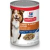 Hill's Science Diet Adult 7+ Turkey & Barley Entree Canned Dog Food, 13-oz, Case Of 12 -Snuggle Paws 52800 Main. AC SS1800 V1585693300