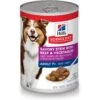 Hill's Science Diet Adult 7+ Savory Stew With Beef & Vegetables Canned Dog Food 1 Hill's Science Diet Adult 7+ Savory Stew With Beef & Vegetables Canned Dog Food -Snuggle Paws 52802 Main. AC SS1800 V1585693301