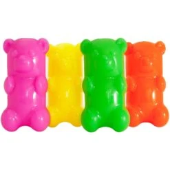 Ruff Dawg Gummy Bear Treat Dispenser Dog Toy, Color Varies -Snuggle Paws 53877 PT3. AC SS1800 V1602335462