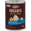 Castor & Pollux Organix Grain-Free Organic Turkey & Vegetable Recipe Adult Canned Dog Food -Snuggle Paws 54990 MAIN. AC SS1800 V1499111970