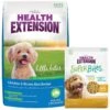 Health Extension Little Bites Chicken & Brown Rice Recipe Dry Dog Food & Health Extension Super Bites Chicken Recipe Freeze-Dried Raw Dog Food Mixer 1 Health Extension Little Bites Chicken & Brown Rice Recipe Dry Dog Food & Health Extension Super Bites Chicken Recipe Freeze-Dried Raw Dog Food Mixer -Snuggle Paws 551670 MAIN. AC SS1800 V1657659453