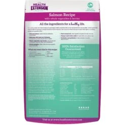 Health Extension Grain-Free Salmon Recipe Dry Dog Food & Health Extension Grain-Free Oven Baked Salmon Recipe With Kale Dog Treats -Snuggle Paws 551694 PT2. AC SS1800 V1657659453