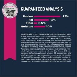 Eukanuba Senior Lamb 1st Ingredient Dry Dog Food 16 Eukanuba Senior Lamb 1st Ingredient Dry Dog Food -Snuggle Paws 552438 PT5. AC SS1800 V1677085182