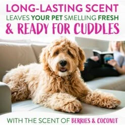 TropiClean Berry Breeze Deodorizing Dog & Cat Spray -Snuggle Paws 55641 PT5. AC SS1800 V1684415992