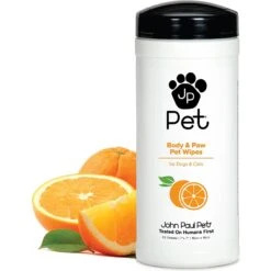 John Paul Pet Body & Paw Wipes For Dogs & Cats -Snuggle Paws 55844 PT2. AC SS1800 V1496243193