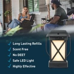 Thermacell Patio Shield Lantern Mosquito Repellent -Snuggle Paws 564286 PT2. AC SS1800 V1658214474
