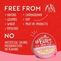 Stella & Chewy's Lil Bites Savory Stews Grain-Free Chicken & Chicken Liver In Broth Flavored Shredded Small Breed Wet Dog Food, 2.7-oz Cup, Case Of 12 10 Stella & Chewy's Lil Bites Savory Stews Grain-Free Chicken & Chicken Liver In Broth Flavored Shredded Small Breed Wet Dog Food, 2.7-oz Cup, Case Of 12 -Snuggle Paws 564758 PT4. AC SS1800 V1657659684
