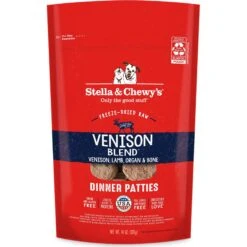 Stella & Chewy's Dandy Lamb Dinner Patties Freeze-Dried Raw Dog Food & Stella & Chewy's Venison Blend Dinner Patties Freeze-Dried Raw Dog Food -Snuggle Paws 567230 PT5. AC SS1800 V1657659923