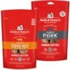 Stella & Chewy's Stella's Super Beef Dinner Patties Freeze-Dried Raw Dog Food & Stella & Chewy's Purely Pork Freeze-Dried Raw Dinner Patties Dog Food -Snuggle Paws 567310 MAIN. AC SS1800 V1657659925