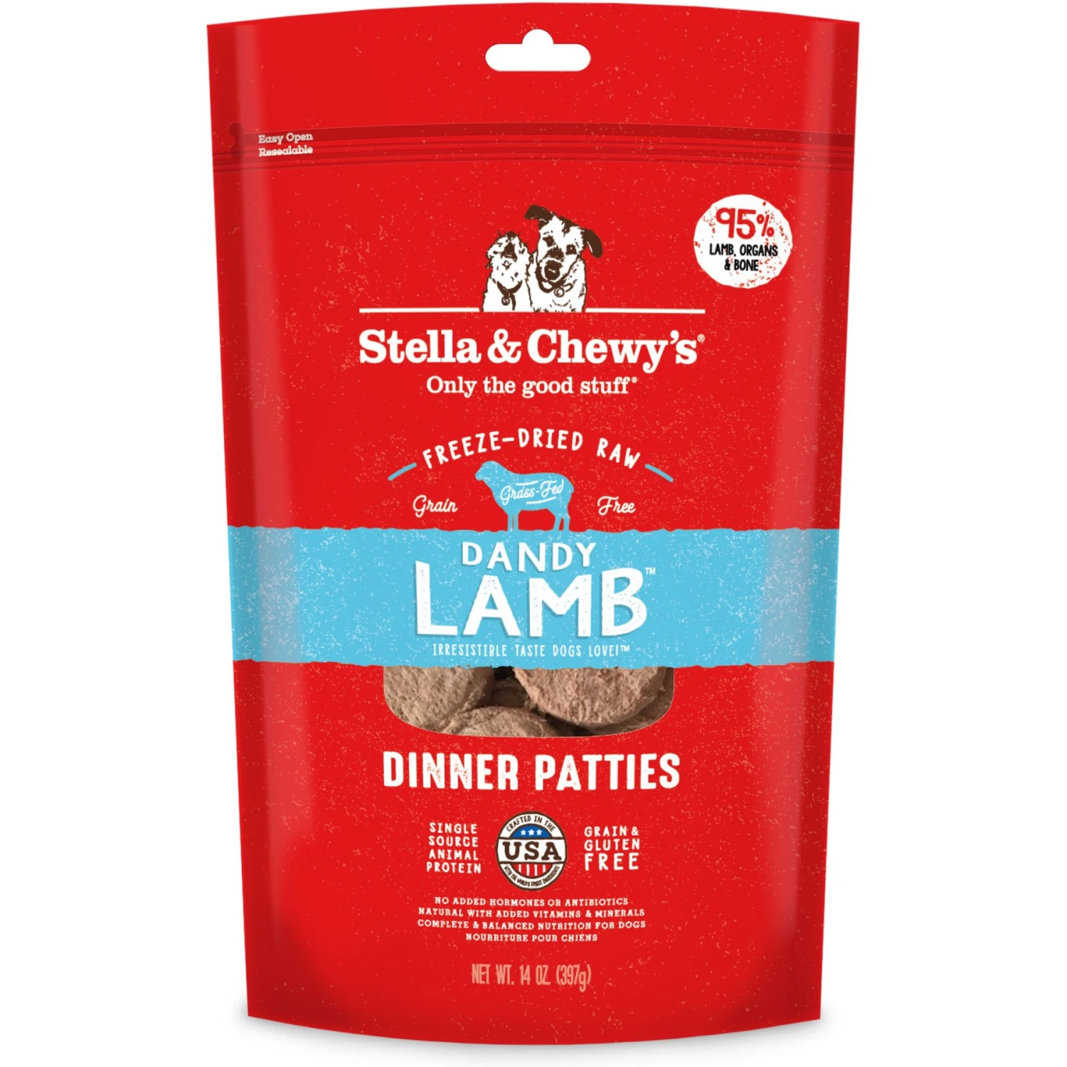 Stella & Chewy's Absolutely Rabbit Dinner Patties Freeze-Dried Raw Dog Food & Stella & Chewy's Dandy Lamb Dinner Patties Freeze-Dried Raw Dog Food 4 Stella & Chewy's Absolutely Rabbit Dinner Patties Freeze-Dried Raw Dog Food & Stella & Chewy's Dandy Lamb Dinner Patties Freeze-Dried Raw Dog Food - Image 2
