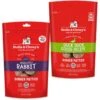 Stella & Chewy's Absolutely Rabbit Dinner Patties Freeze-Dried Raw Dog Food & Stella & Chewy's Duck Duck Goose Dinner Patties Freeze-Dried Raw Dog Food -Snuggle Paws 567374 MAIN. AC SS1800 V1657659928