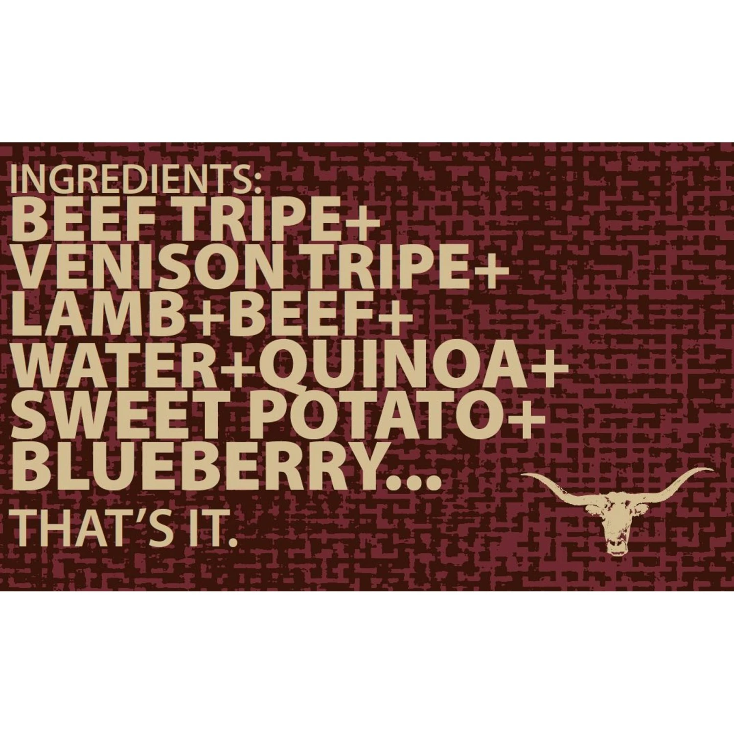 PetKind That's It Red Meat Formula Dog Wet Food, 12-oz Can 4 PetKind That's It Red Meat Formula Dog Wet Food, 12-oz Can - Image 2