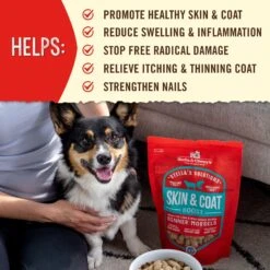Stella & Chewy's Stella's Solutions Skin & Coat Boost Freeze-Dried Raw Grass-Fed Lamb & Wild-Caught Salmon Dinner Morsels Dog Food -Snuggle Paws 576766 PT3. AC SS1800 V1680640107