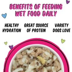 Weruva Best Fido Friend Fun Size Meals I'm In Luck Wet Dog Food, 2.75-oz Cup, Case Of 12 -Snuggle Paws 578190 PT3. AC SS1800 V1694458829