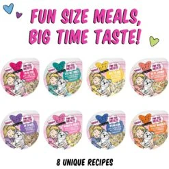Weruva Best Fido Friend Fun Size Meals Wham Bam Wet Dog Food, 2.75-oz Cup, Case Of 12 -Snuggle Paws 578238 PT4. AC SS1800 V1694459346