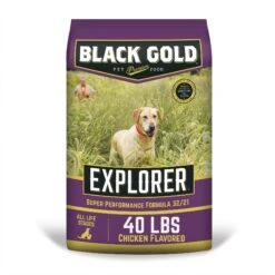 Black Gold Explorer Super Performance Formula 32/21 Dry Dog Food, 40-lb Bag