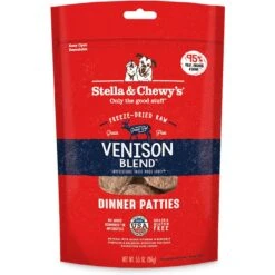 Stella & Chewy's Venison Blend Dinner Patties Freeze-Dried Raw Dog Food