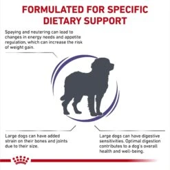 Royal Canin Veterinary Diet Adult Weight Control Large Breed Dry Dog Food -Snuggle Paws 58667 PT2. AC SS1800 V1694465656