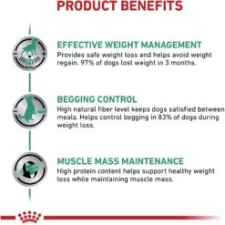 Royal Canin Veterinary Diet Adult Satiety Support Weight Management Dry Dog Food -Snuggle Paws 58750 PT4. AC SS1800 V1661832174
