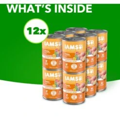 Iams ProActive Health Classic Ground With Chicken & Rice Puppy Wet Dog Food -Snuggle Paws 59828 PT3. AC SS1800 V1658208205