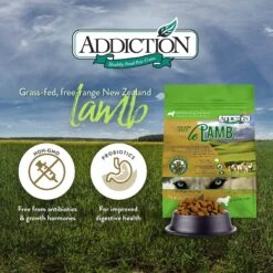 Addiction Grain-Free Le Lamb Dry Dog Food -Snuggle Paws 60103 PT3. AC SS1800 V1605917214