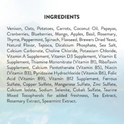 Addiction Homestyle Venison & Cranberry Dinner Raw Dehydrated Dog Food -Snuggle Paws 60127 PT6. AC SS1800 V1637710974