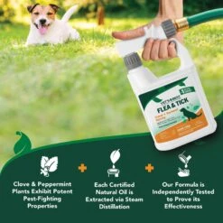 Vet's Best Flea + Tick Yard & Kennel Spray For Dogs -Snuggle Paws 60171 PT5. AC SS1800 V1567776493