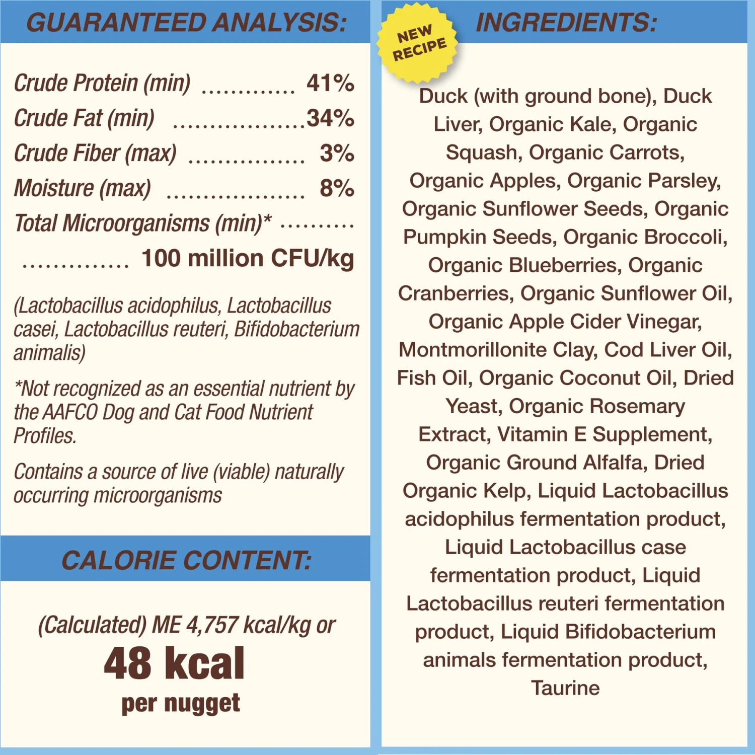 Primal Duck Formula Nuggets Grain-Free Raw Freeze-Dried Dog Food 10 Primal Duck Formula Nuggets Grain-Free Raw Freeze-Dried Dog Food - Image 8