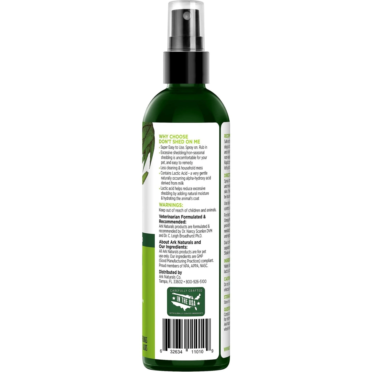 Ark Naturals Don't Shed On Me! Dog & Cat Spray 5 Ark Naturals Don't Shed On Me! Dog & Cat Spray - Image 3