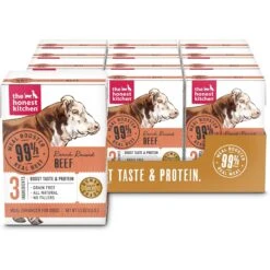 The Honest Kitchen Meal Booster 99% Beef Wet Dog Food Topper & The Honest Kitchen Meal Booster 99% Chicken Wet Dog Food Topper -Snuggle Paws 609854 PT1. AC SS1800 V1660745901