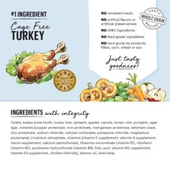 The Honest Kitchen Whole Food Clusters Chicken Recipe Small Breed Grain-Free Dog Food & The Honest Kitchen Butcher Block Pate Turkey & Autumn Veggies Pate Wet Dog Food -Snuggle Paws 609902 PT7. AC SS1800 V1660745664