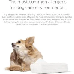 Pet Parents Pet WiPees Dog All Purpose Allergy Dog Wipes, 100 Count -Snuggle Paws 614126 PT2. AC SS1800 V1695757320