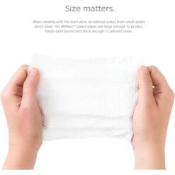 Pet Parents Pet WiPees Natural Scent Cat & Dog Gland Grooming Wipes, 100 Count -Snuggle Paws 614206 PT4. AC SS1800 V1695923304