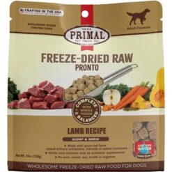 Primal Raw Pronto Lamb Recipe Dog Freeze-Dried Food