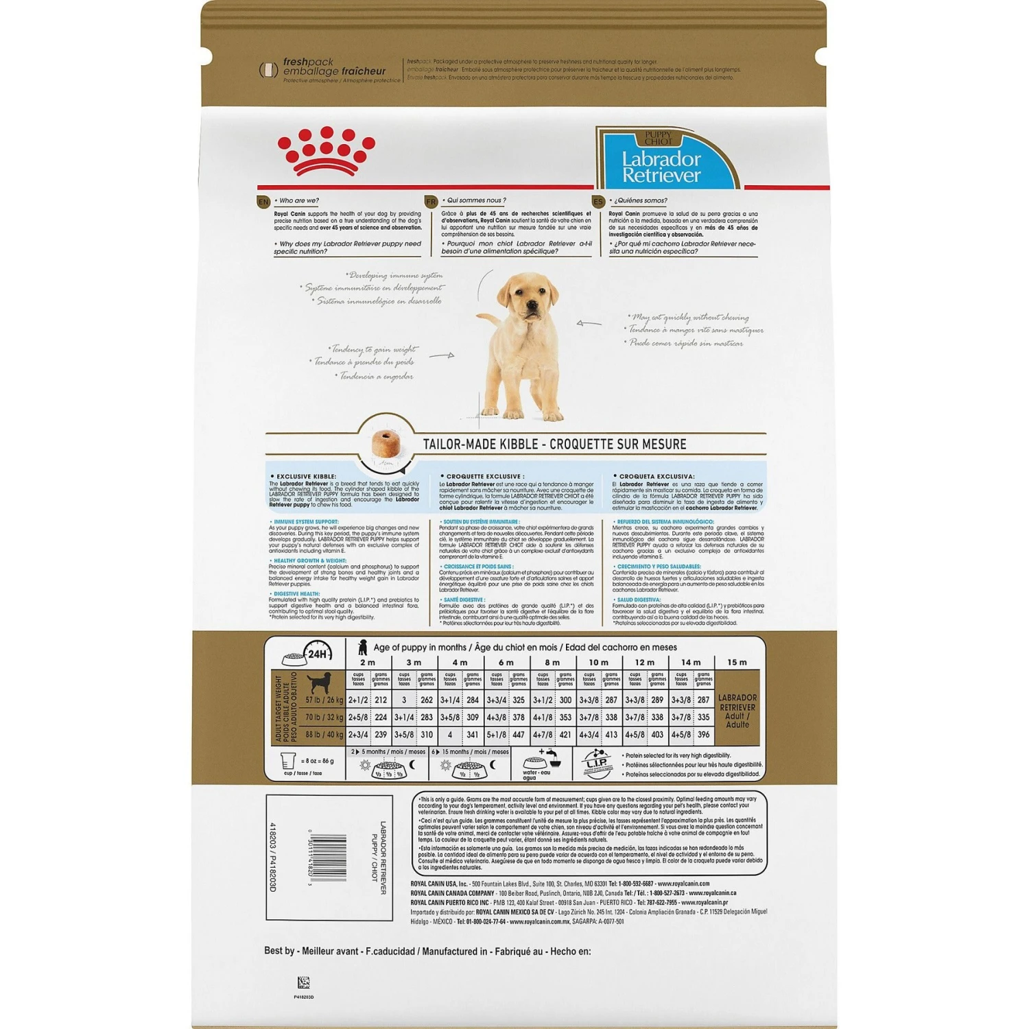 Royal Canin Breed Health Nutrition Labrador Retriever Puppy Dry Dog Food 5 Royal Canin Breed Health Nutrition Labrador Retriever Puppy Dry Dog Food - Image 3