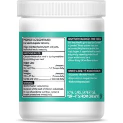 Vibeful Dental Health Chicken Flavored Powder Dental Supplement For Dogs & Cats -Snuggle Paws 617222 PT2. AC SS1800 V1674656199