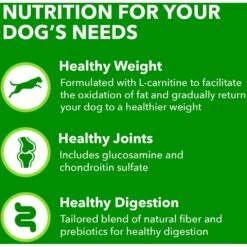 Iams Proactive Health Healthy Weight Management Large Breed Low Fat Formula With Real Chicken Adult Dry Dog Food -Snuggle Paws 62261 PT4. AC SS1800 V1667864230