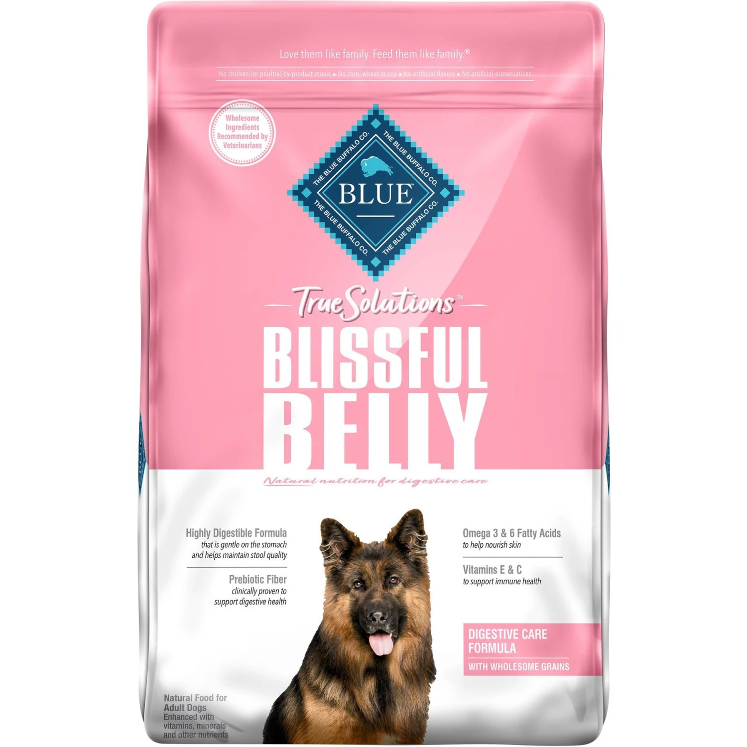 Blue Buffalo True Solutions Blissful Belly Digestive Care Formula Dry Dog Food & Blue Buffalo True Solutions Blissful Belly Digestive Care Formula Wet Dog Food 4 Blue Buffalo True Solutions Blissful Belly Digestive Care Formula Dry Dog Food & Blue Buffalo True Solutions Blissful Belly Digestive Care Formula Wet Dog Food - Image 2