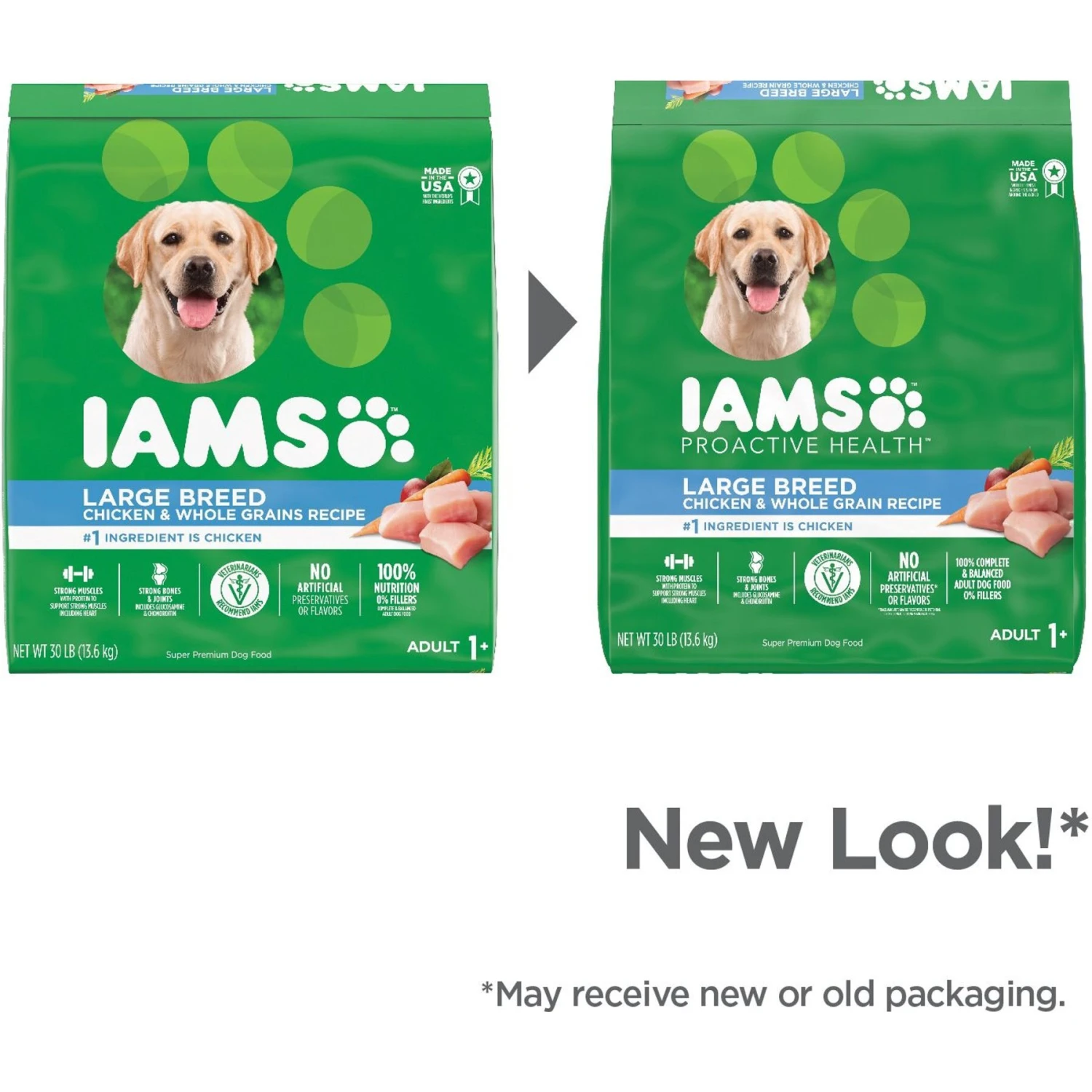 Iams Proactive Health Large Breed With Real Chicken Adult Dry Dog Food 5 Iams Proactive Health Large Breed With Real Chicken Adult Dry Dog Food - Image 3