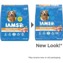 Iams Proactive Health Healthy Weight Management Low Fat Formula With Real Chicken Adult Dry Dog Food -Snuggle Paws 62596 PT2. AC SS1800 V1667863359