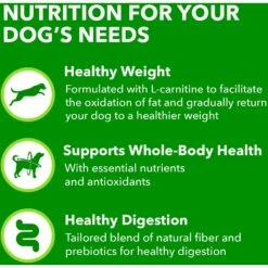 Iams Proactive Health Healthy Weight Management Low Fat Formula With Real Chicken Adult Dry Dog Food -Snuggle Paws 62596 PT4. AC SS1800 V1667864391