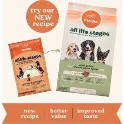 CANIDAE All Life Stages Lamb Meal & Rice Formula Dry Dog Food -Snuggle Paws 62600 PT2. AC SS1800 V1694442987
