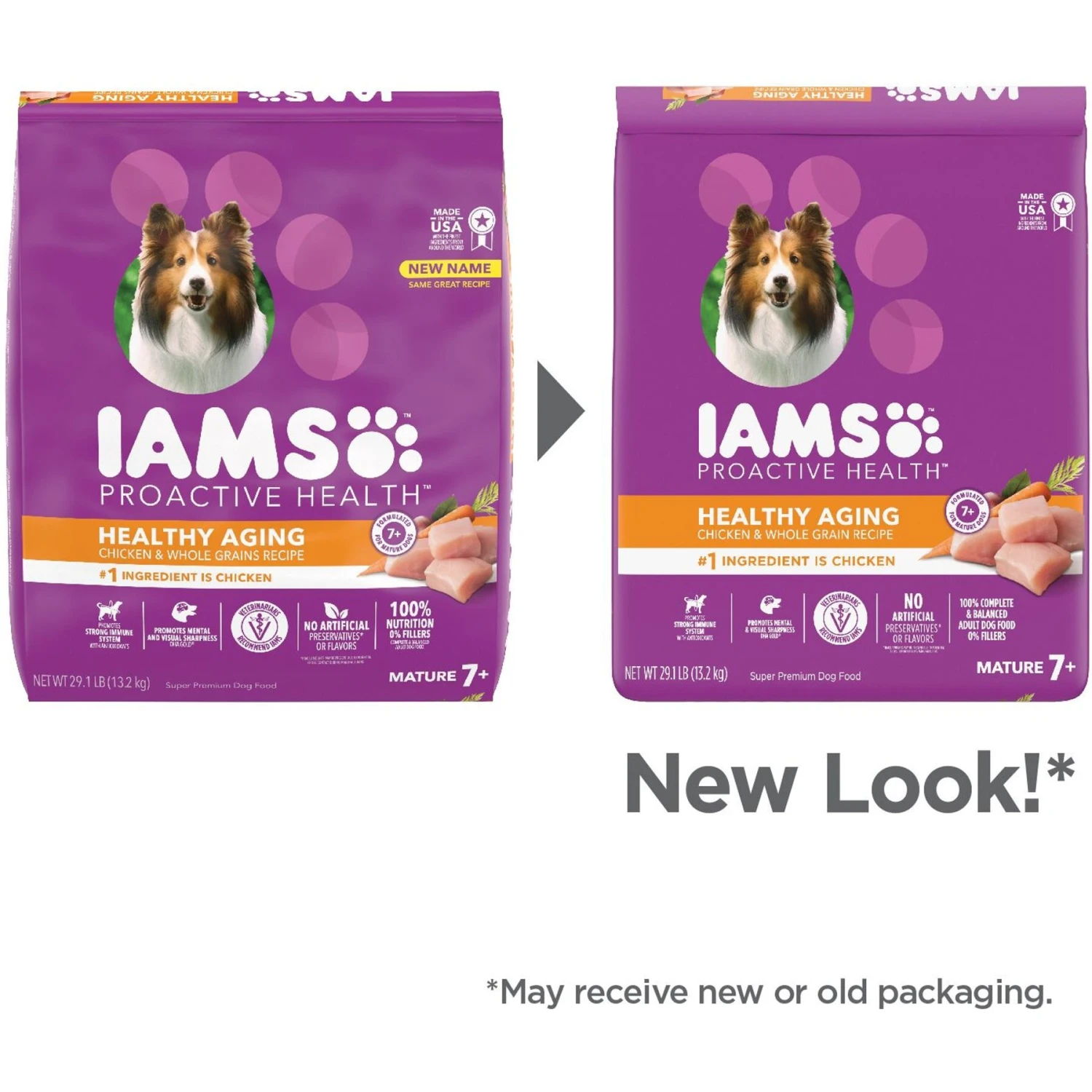 Iams Proactive Health Healthy Aging Mature & Senior Formula With Real Chicken Dry Dog Food 5 Iams Proactive Health Healthy Aging Mature & Senior Formula With Real Chicken Dry Dog Food - Image 3
