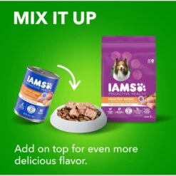 Iams Proactive Health Healthy Aging Mature & Senior Formula With Real Chicken Dry Dog Food 19 Iams Proactive Health Healthy Aging Mature & Senior Formula With Real Chicken Dry Dog Food -Snuggle Paws 62805 PT8. AC SS1800 V1668024042