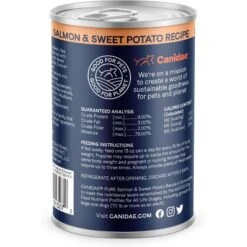 CANIDAE PURE All Stages Grain-Free Limited Ingredient Salmon & Sweet Potato Recipe Canned Dog Food, 13-oz & CANIDAE Grain-Free PURE Limited Ingredient Salmon & Sweet Potato Recipe Dry Dog Food -Snuggle Paws 632510 PT6. AC SS1800 V1684789788