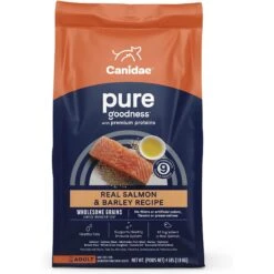CANIDAE PURE With Wholesome Grains Real Beef & Barley Recipe Adult Dry Dog Food & CANIDAE PURE With Wholesome Grains Real Salmon & Barley Recipe Adult Dry Dog Food 16 CANIDAE PURE With Wholesome Grains Real Beef & Barley Recipe Adult Dry Dog Food & CANIDAE PURE With Wholesome Grains Real Salmon & Barley Recipe Adult Dry Dog Food -Snuggle Paws 632782 PT5. AC SS1800 V1663608441